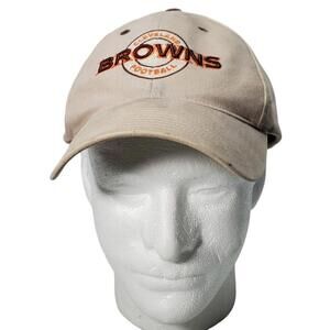 Vintage Cleveland Browns Strapback Hat Cap Twins Enterprises